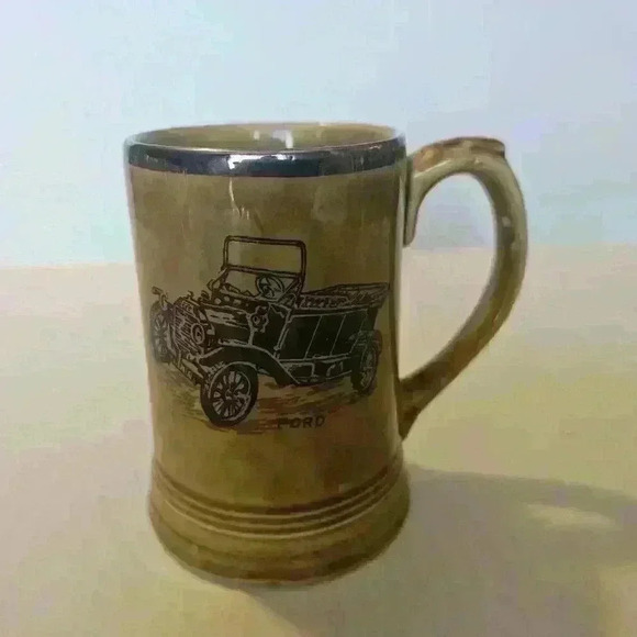 Other - VINTAGE CERAMIC VETERAN CARS SERIES 1(NO.2) MUG ANTIQUE AUTO 1912 FORD MODEL "T"